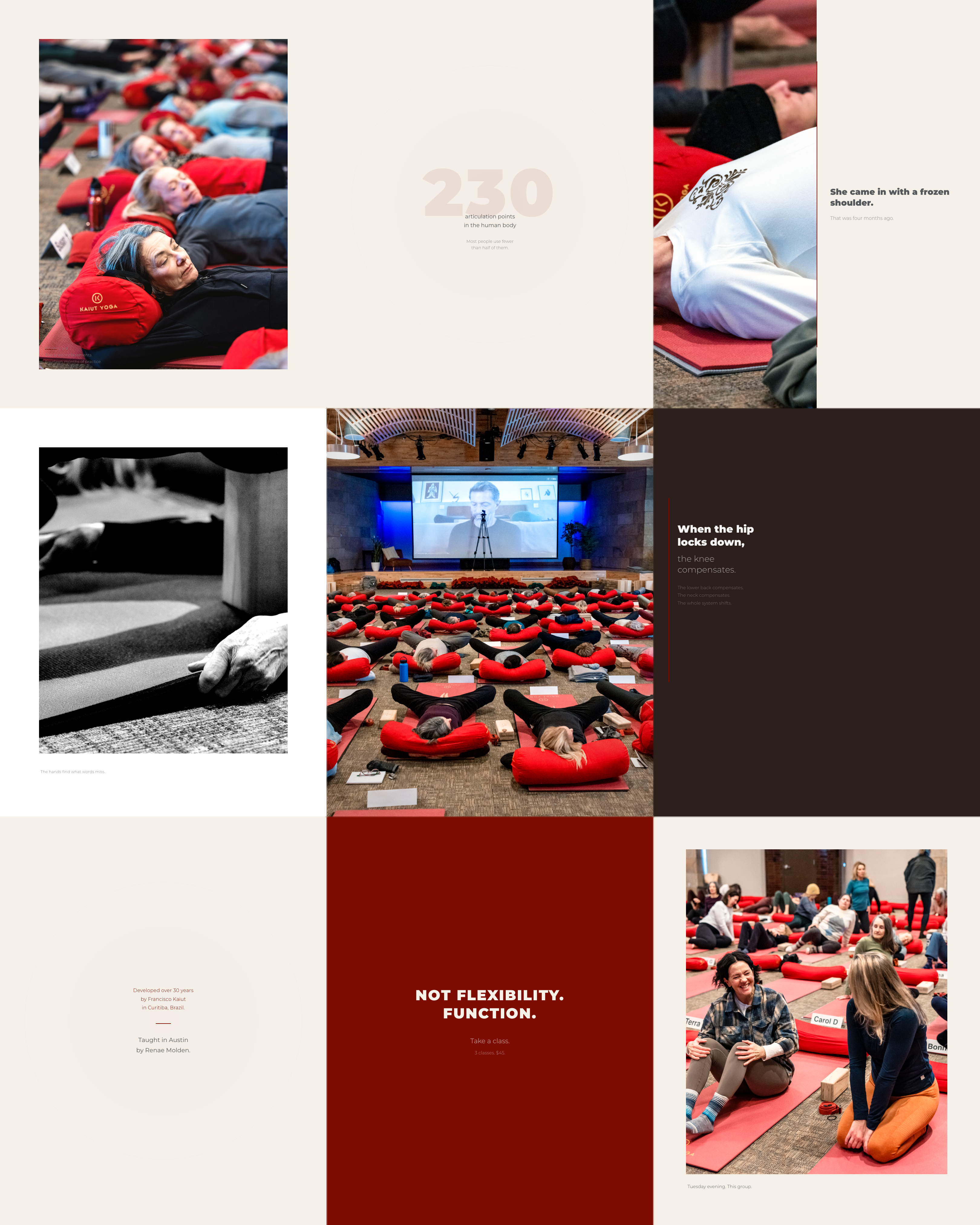 Kaiut Yoga Austin — one week of autonomous content