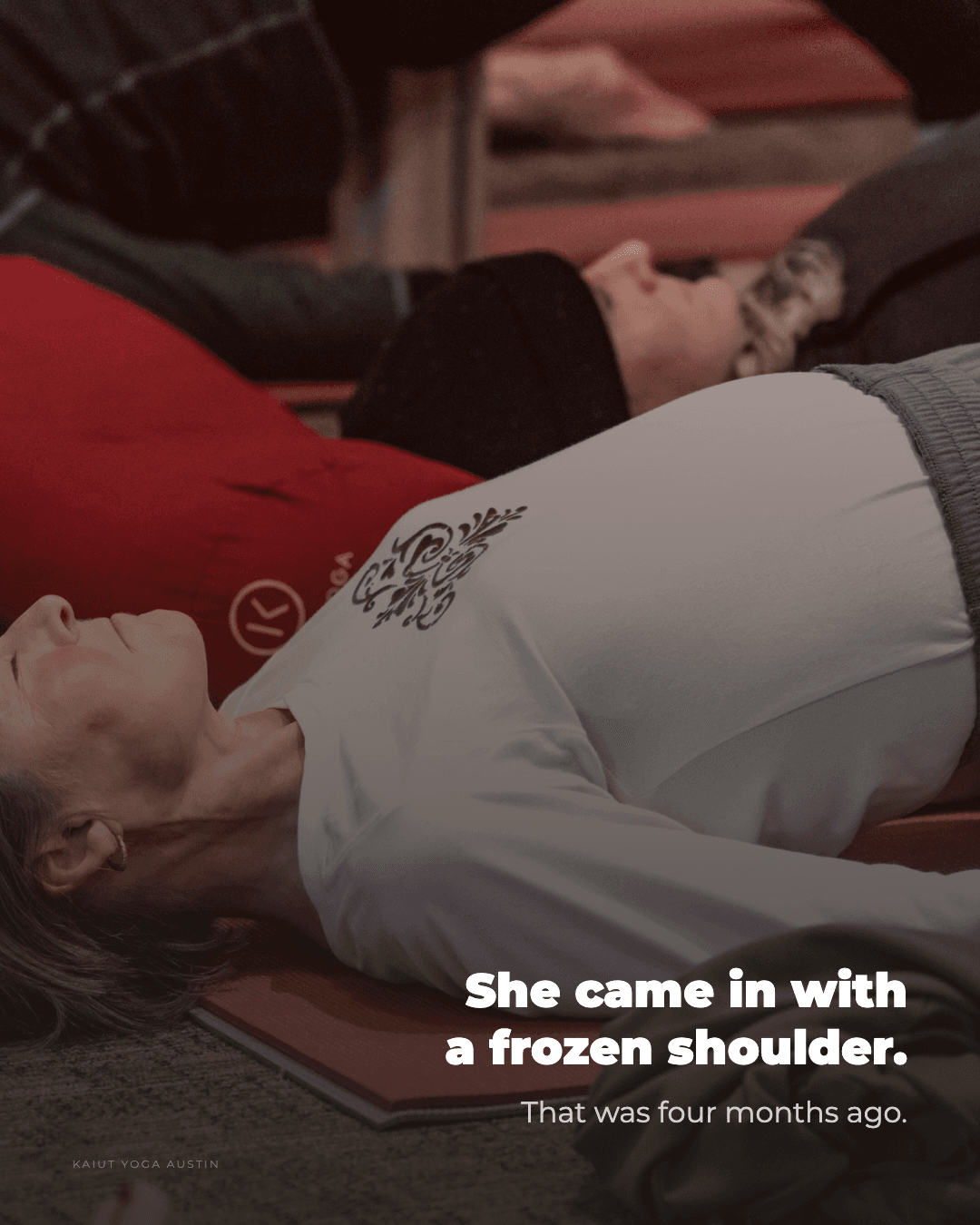 Documentary era: She came in with a frozen shoulder